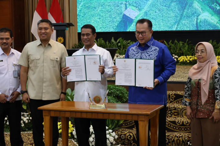 Kejar Swasembada Pangan, Kementan dan BRIN Sepakati Sinergi Riset Serta Hilirisasi Pertanian