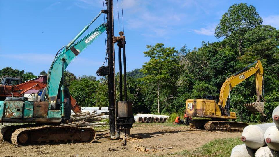 Tepis Isu Mangkrak BPJN Pastikan Proyek Jembatan Gantung Desa Alam Pakuan Terus Berjalan