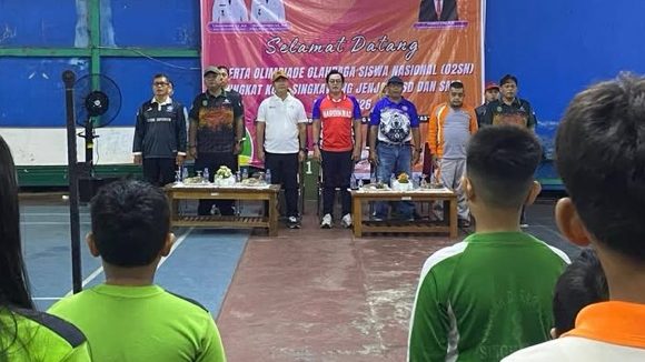 Jaring Bibit Atlet Pelajar Ajang O2SN Kota Singkawang Resmi Bergulir Pertandingkan Tiga Cabor