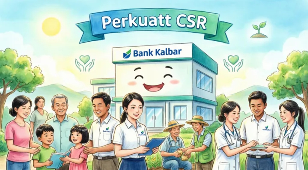 Dukung Ekonomi Kerakyatan Realisasi Program CSR Bank Kalbar Tembus Delapan Miliar Sepanjang 2025