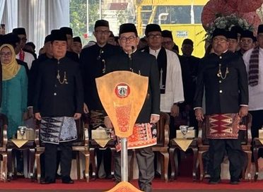 Pimpin Upacara HUT ke-499 Jakarta di Monas, Gubernur Pramono Gratiskan Fasilitas Wisata untuk KTP se-Indonesia