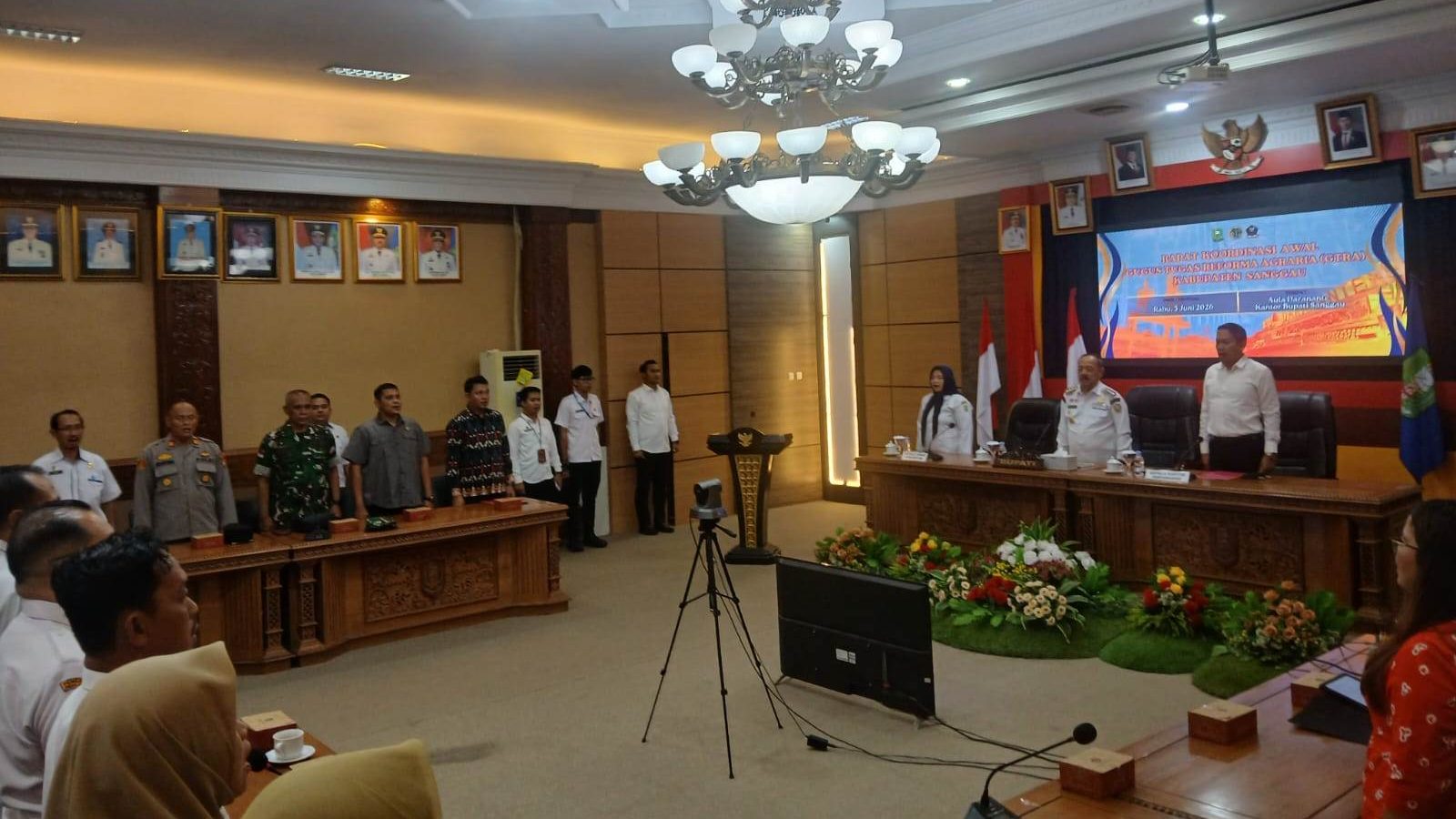 Pemkab Sanggau Percepat Redistribusi Tanah Melalui Rapat Gugus Tugas Reforma Agraria