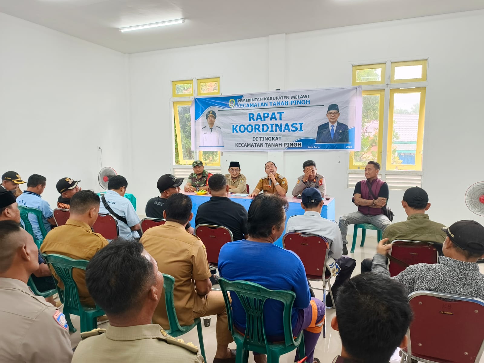 Forkopimcam Tanah Pinoh Gelar Rapat Darurat Redam Kepanikan Warga Akibat Isu Teror Ketuk Pintu