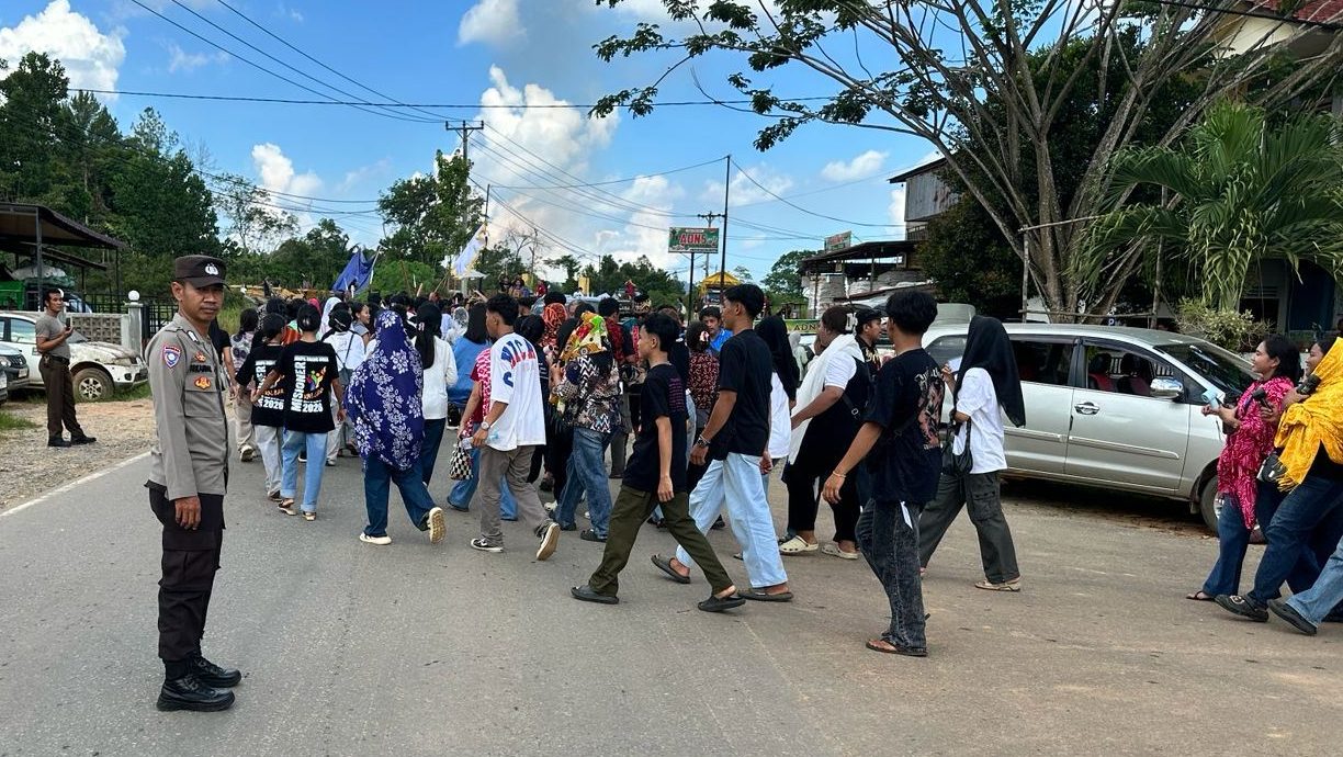 Empat Paroki Kalimantan Barat Berkolaborasi Sukseskan Agenda Pawai JOMM di Toba