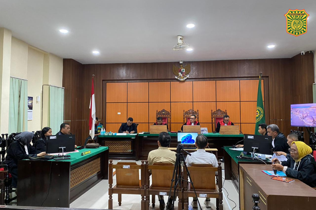 Jaksa Penuntut Umum Bacakan Dakwaan Sidang Perdana Kasus Korupsi Dana Hibah Mujahidin