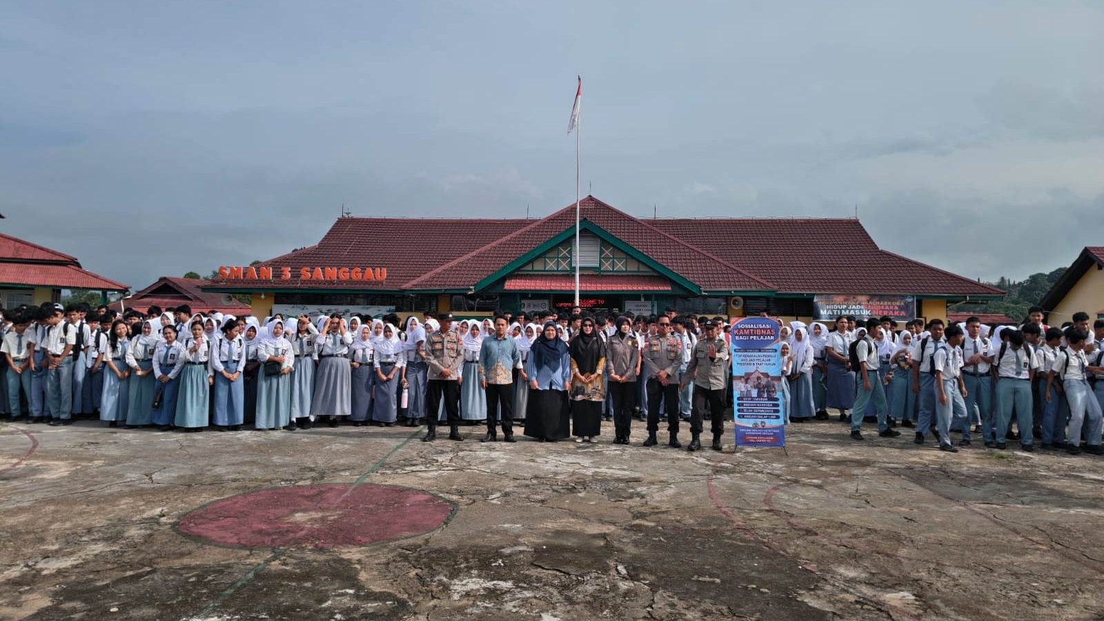 Polres Sanggau Gelar Sosialisasi Cegah Kenakalan Remaja di Lingkungan Sekolah