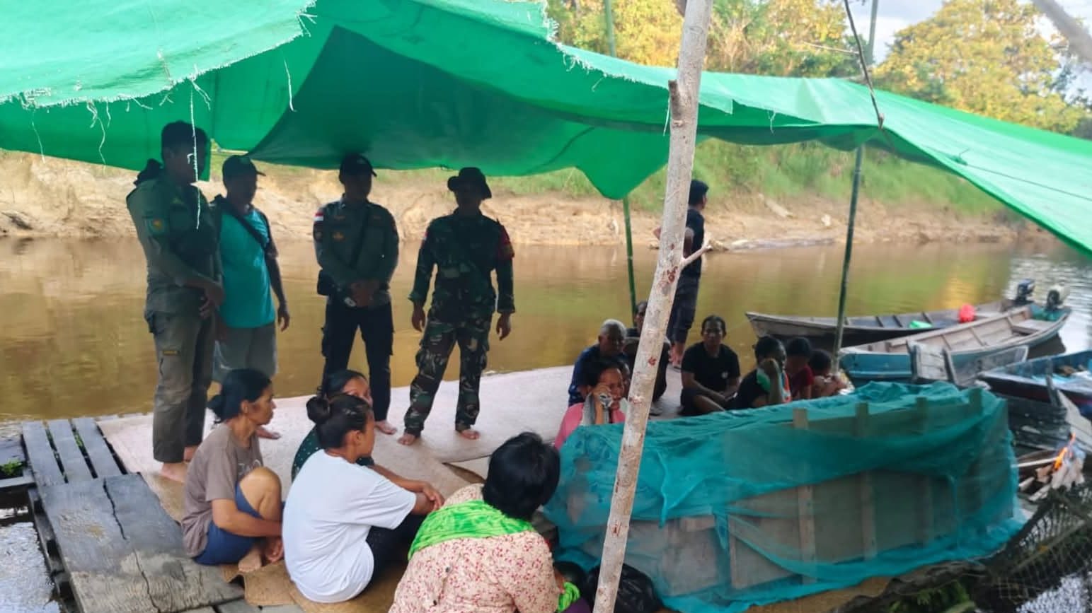 Dilaporkan Hilang Saat Memancing Warga Kapuas Hulu Ditemukan Meninggal Dunia di Sungai Batang Leboyan