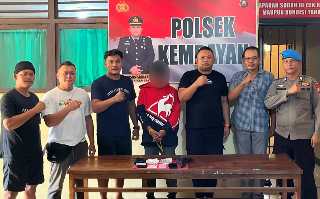 Aksi Kejar Kejaran Warnai Penangkapan Kurir Sabu di Sanggau