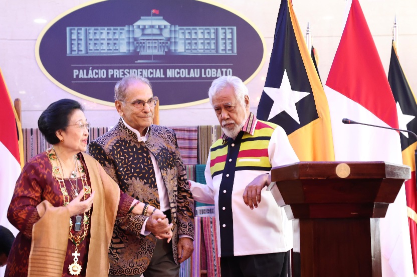 Megawati Dianugerahi Grand Collar Order of Timor-Leste, Kelakar Universitas Cipinang Xanana Gusmão