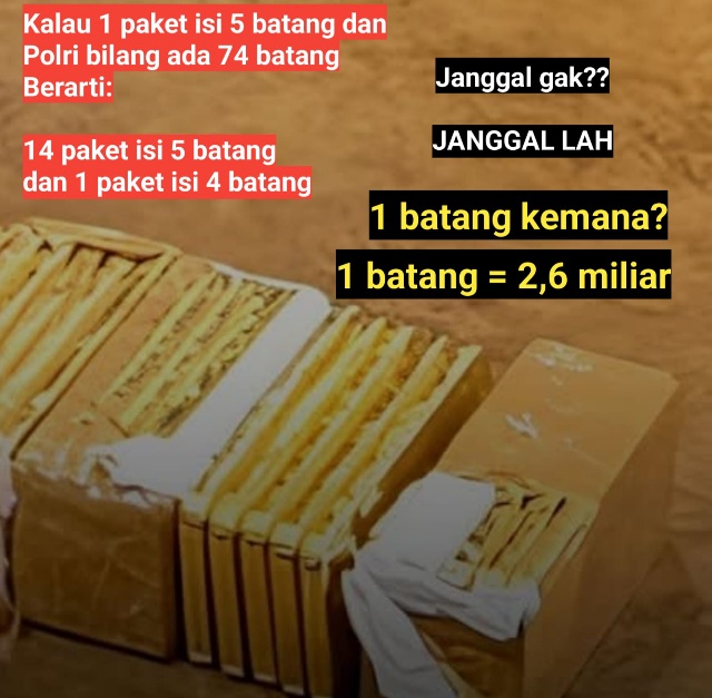74 atau 75? Kalibrasi Visual yang Menggoyang Klaim Sitaan Emas Kortas Tipikor