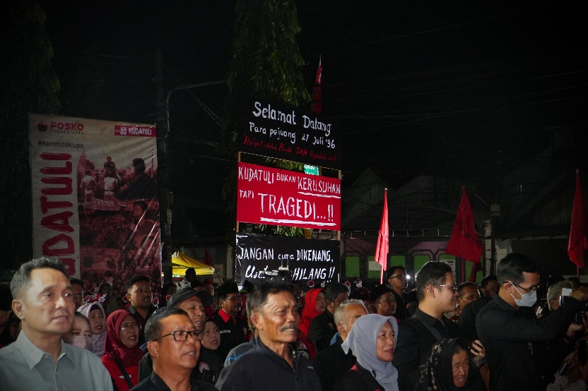 Malam Reflektif 30 Tahun Kudatuli di Pandegiling: Merawat Sejarah, Mewariskan Perjuangan