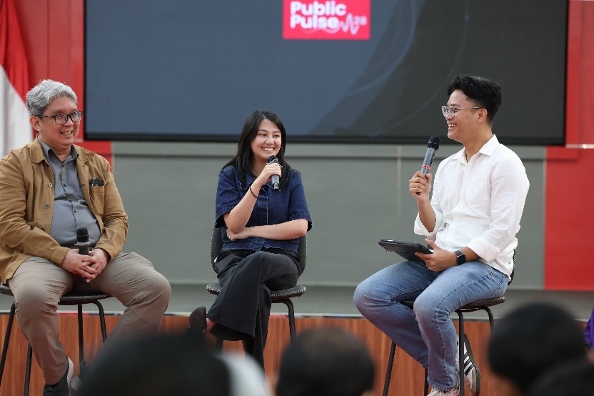Diskusi Public Pulse 28 PDIP: Abigail Soroti Krisis Harapan Pemuda, Berly Ingatkan Ancaman Vietnam