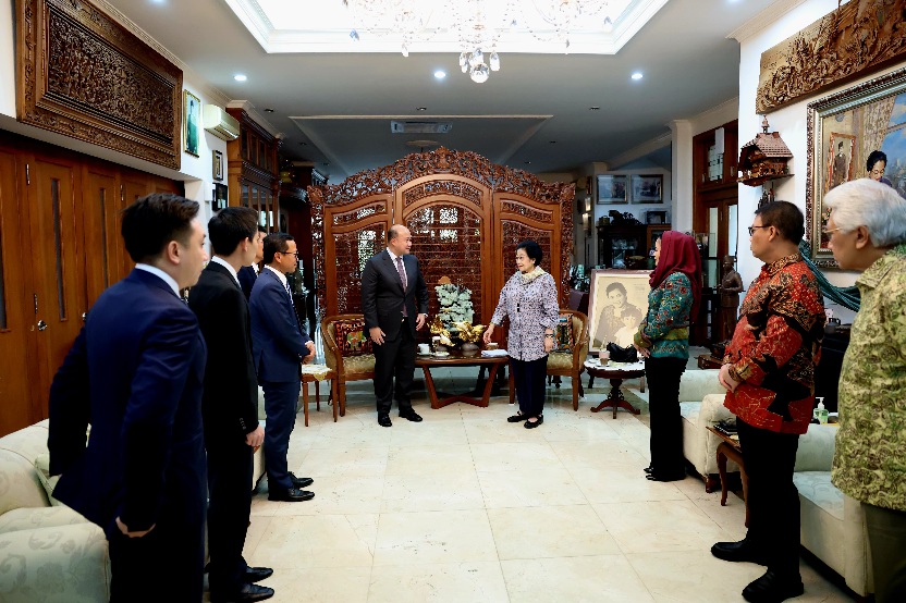 Terima Deputi PM Kamboja, Megawati Kenang Pertemuan dengan Raja Narodom dan PM Hun Sen