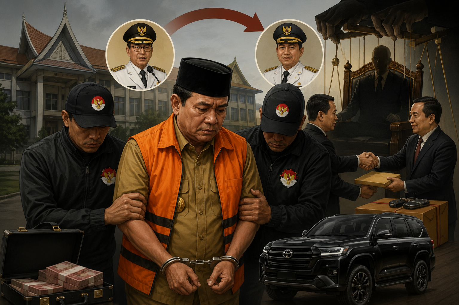 Ironi Kuansing: Pengganti Bupati yang Terkena OTT Kena OTT