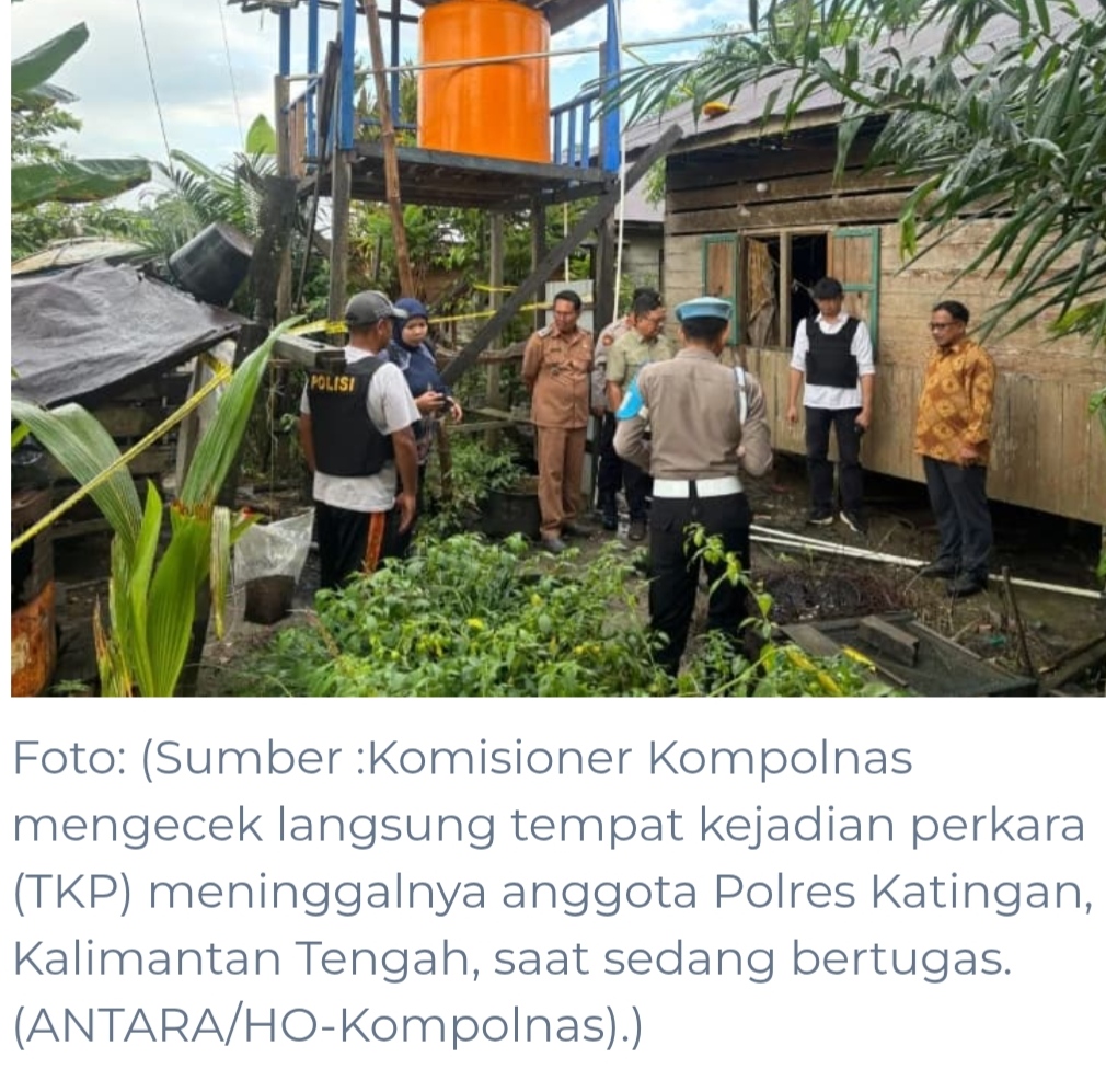 Kompolnas: Tiga Anggota Polres Katingan Diduga Dibunuh Bandar Narkoba, Bukan Tenggelam