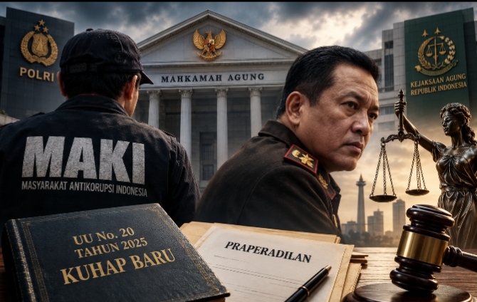 Ranjau KUHAP Baru Ancam Gugatan MAKI soal Kasus Febrie Adriansyah Berhenti di Pintu Praperadilan