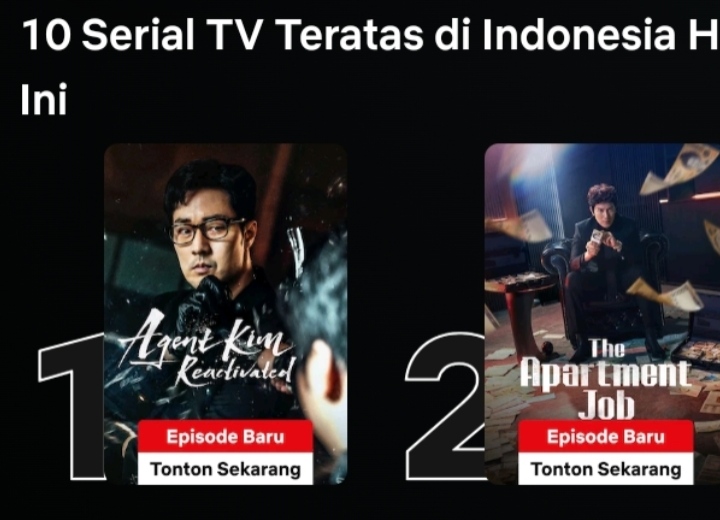 Dominasi Agent Kim Reactivated: Kokoh di Puncak Netflix Dua Pekan Beruntun