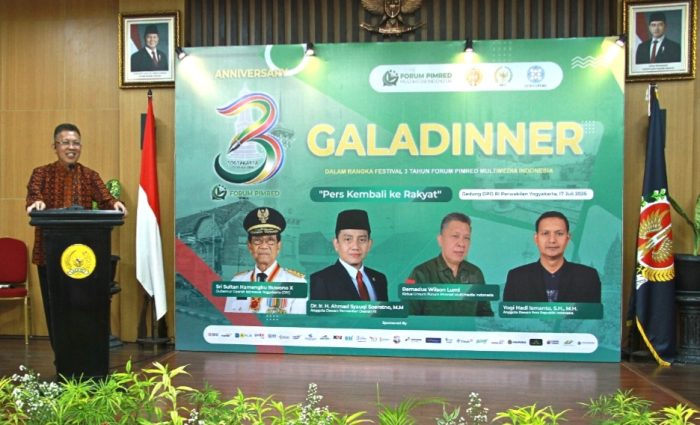 HUT Ke-3 FPRMI, Wilson Lumi Serukan Kolaborasi Antarorganisasi Pers dan Soroti Tingginya Aduan ke Dewan Pers