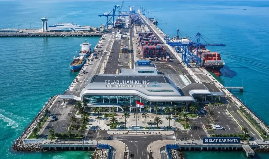 Terminal Kijing Resmi Mulai Layanan Ekspor Perdana Peti Kemas ke Sejumlah Negara Asia