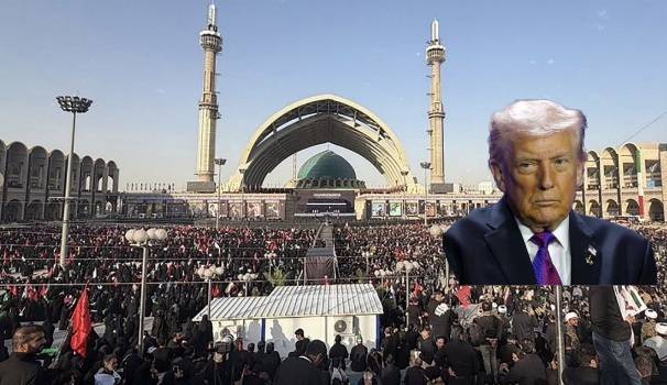 Trump Gugup Melihat Pemakaman pemimpin tertinggi Iran Ayatollah Ali Khamenei