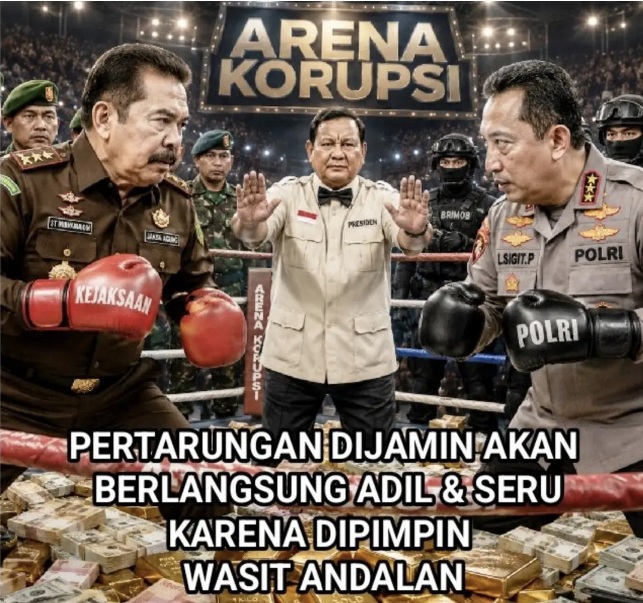 Ketika Penjaga Ikut Dijaga, Jaksa vs Polisi di Arena Korupsi