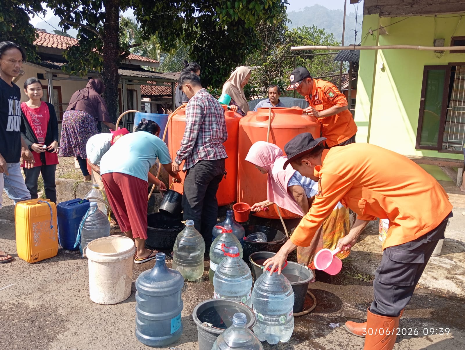Distribusi Air Bersih Dikebut Guna Atasi Dampak Kekeringan di Kota Sukabumi