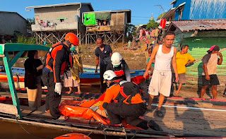 Anak Anak Sedang Mandi Temukan Jenazah Mengapung di Sungai Kapuas Sanggau