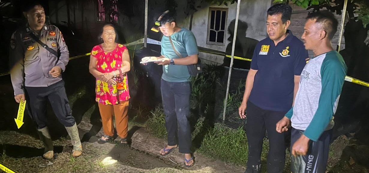 Polisi Sita Pisau Raut dan Kayu Belian dalam Kasus Pembunuhan Kakek di Meliau