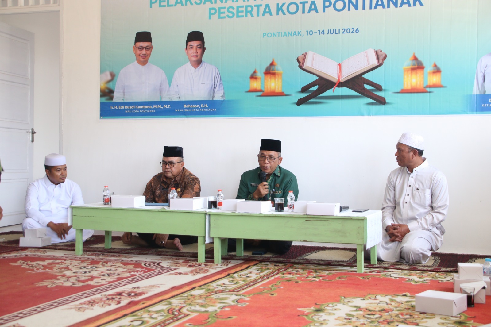 Persiapan Maksimal Menuju MTQ Provinsi Kalimantan Barat LPTQ Pontianak Gelar Pemusatan Latihan Terukur