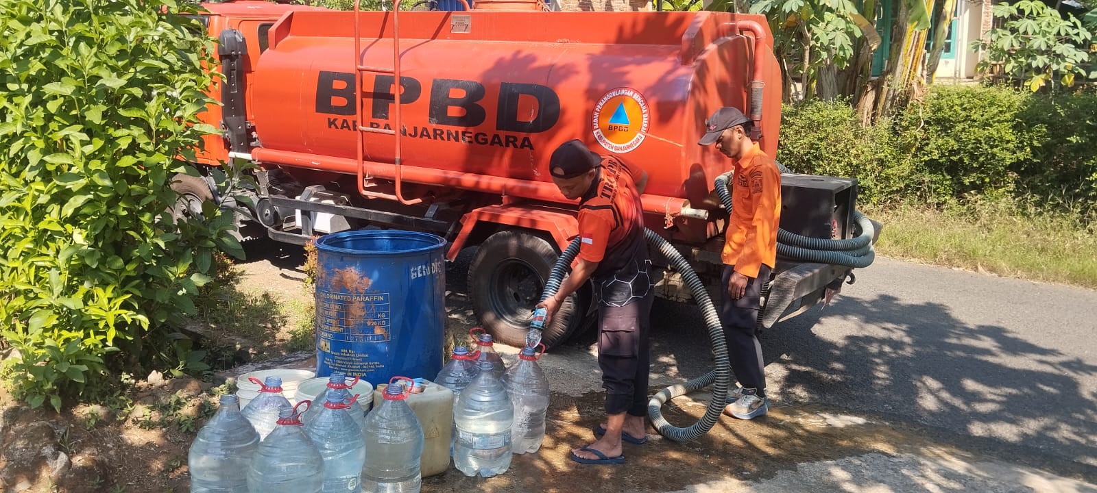 Warga Bogor dan Gunungkidul Terima Bantuan Air Bersih Untuk Hadapi Dampak Musim Kemarau