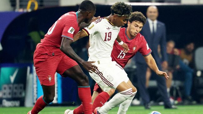 Tantang Prancis di Semifinal Piala Dunia 2026, Spanyol Kalahkan Belgia 2-1 di Stadion SoFi Sabtu Dini Hari