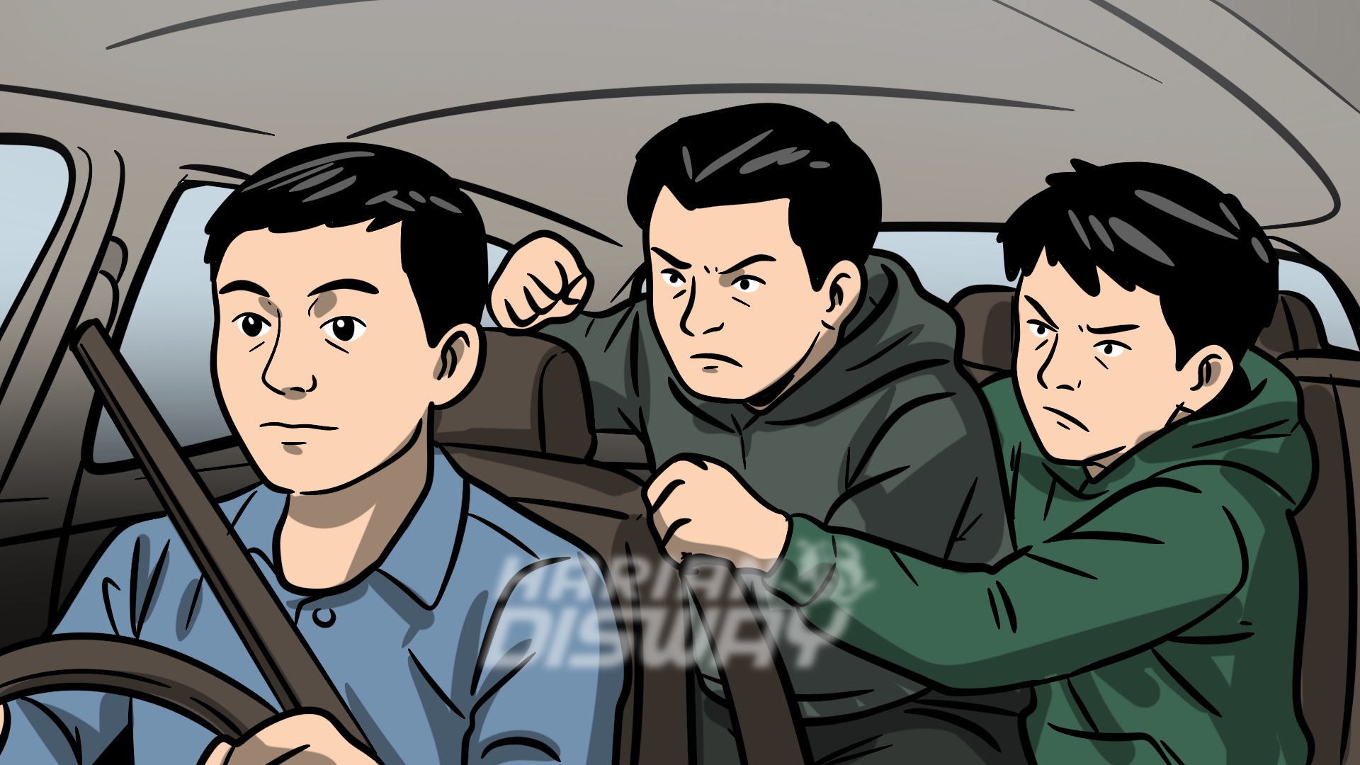 Proses Pembunuhan Driver Taksi Online di Deli Serdang