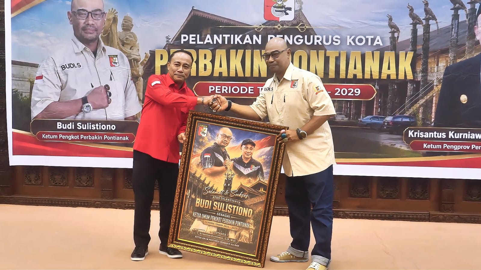 Pengkot Perbakin Pontianak Resmi Dilantik, Budi Sulistiono Nahkodai Periode 2025–2029