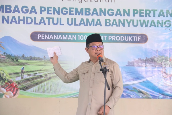 Sonny T. Danaparamita Satukan Energi Nasionalis-Nahdliyin bersama LPPNU Banyuwangi untuk Ketahanan Pangan