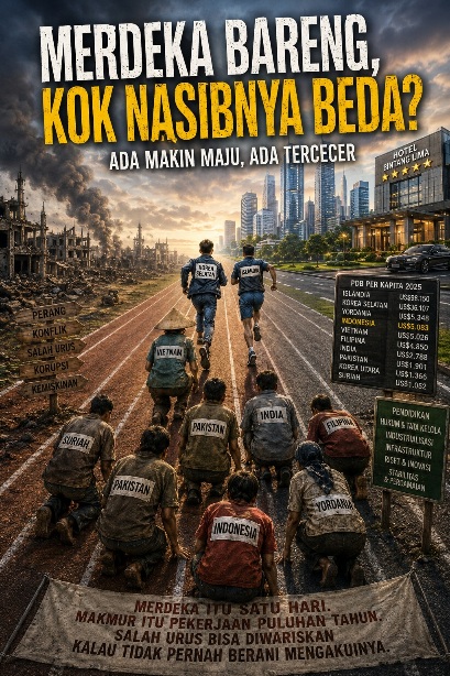 Merdeka Bareng, Kok Nasibnya Beda: Ada Makin Maju, Ada Tercecer