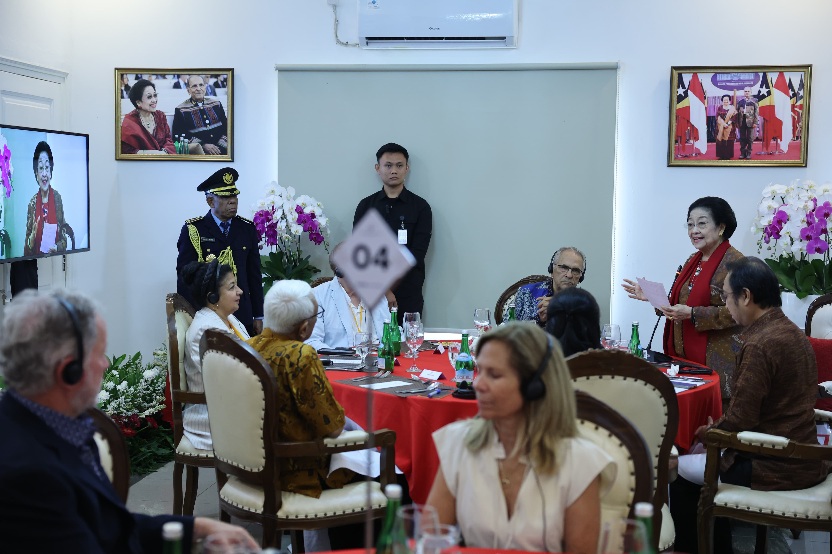 Megawati dan Presiden Timor Leste Ramos Horta Diskusi Hangat di Megawati Institute, Ini yang Dibahas