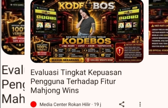 Website Pemerintah Rokan Hilir Membiarkan Konten Jodol?