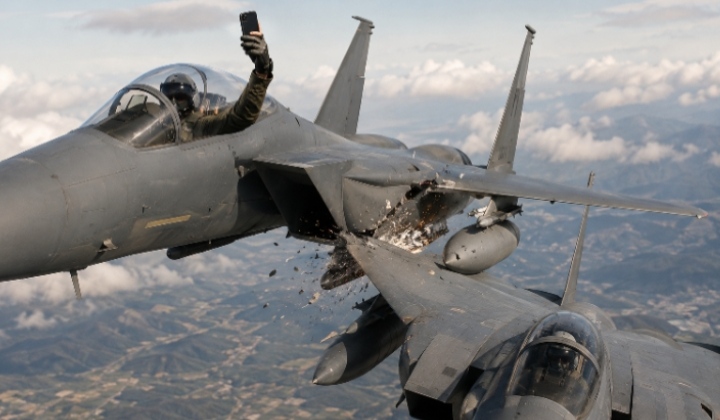 Terkuak! Ternyata Ini Pemicu Tabrakan Dua Jet Tempur F-15K di Korea Selatan