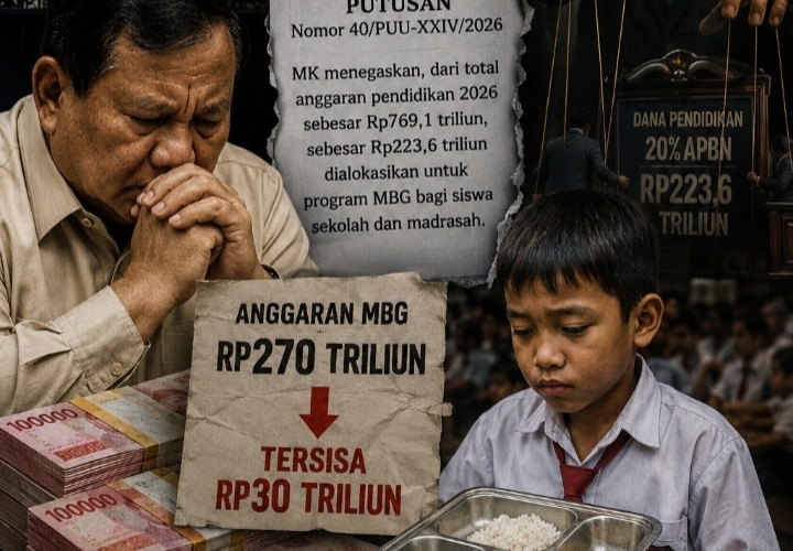 Benarkah Dana MBG Tersisa Rp30 Triliun, Apakah Teddy Benar?