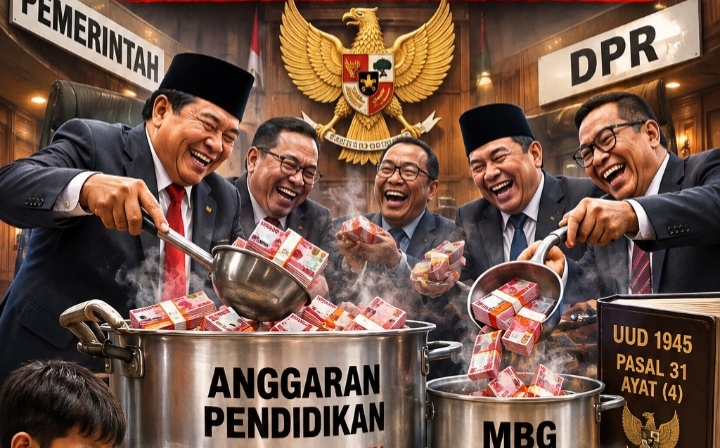 Mereka Ketahuan “Merampok” Dana Pendidikan Atas Nama Konstitusi