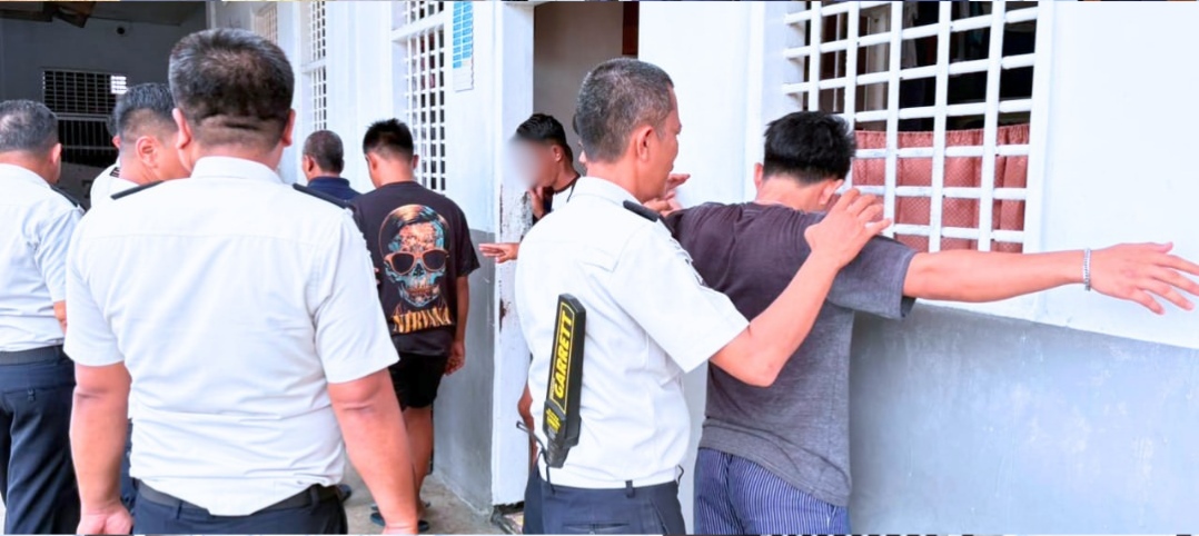 Perkuat Deteksi Dini Kamtib, Lapas Muara Tebo Lakukan Penggeledahan Terhadap Kamar Hunian Warga Binaan
