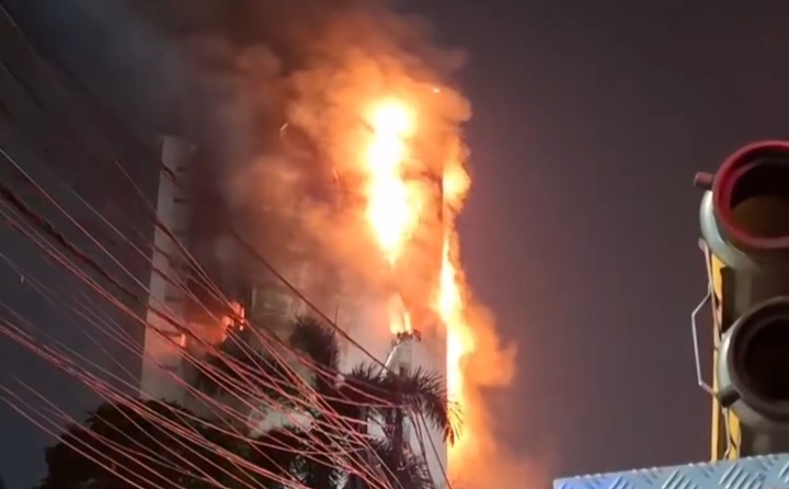 Gedung Bapenda DKI Terbakar