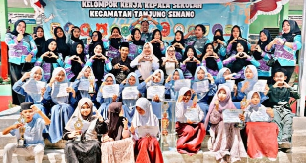 SDN 3 PWK Bandarlampung Raih Juara Umum dari Cabang Perlombaan Gebyar PAI