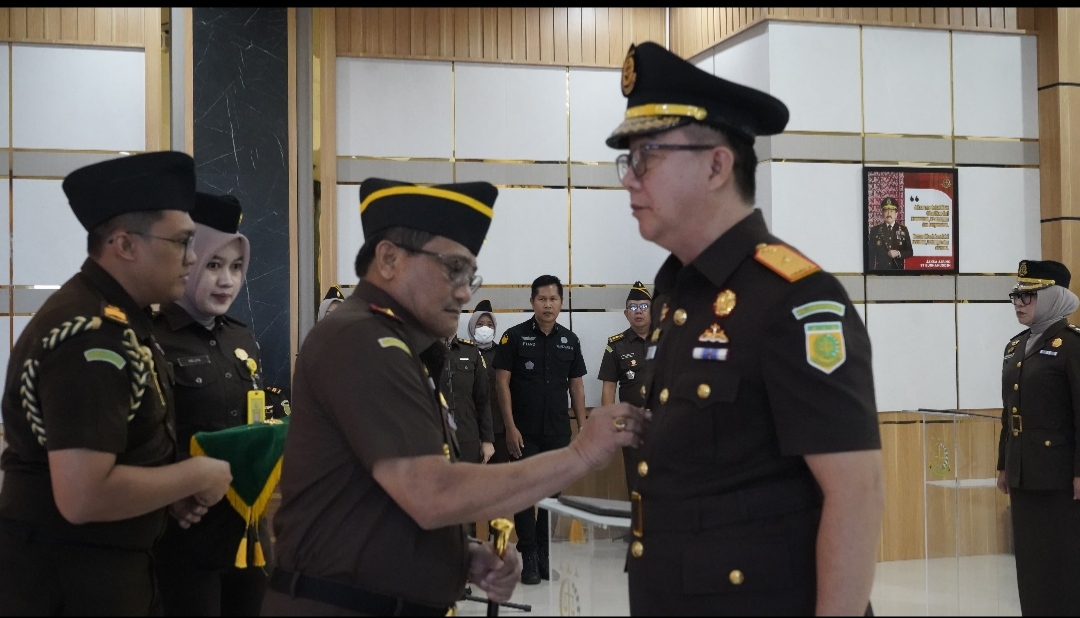 Kajati Kalsel Lantik Delapan Pejabat Struktural