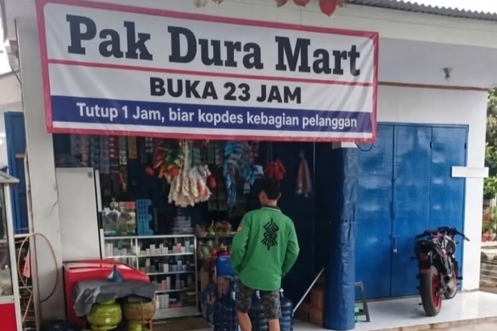 Pak Dura Mart Buka 23 Jam, Bikin Kopdes Ketar Ketir?