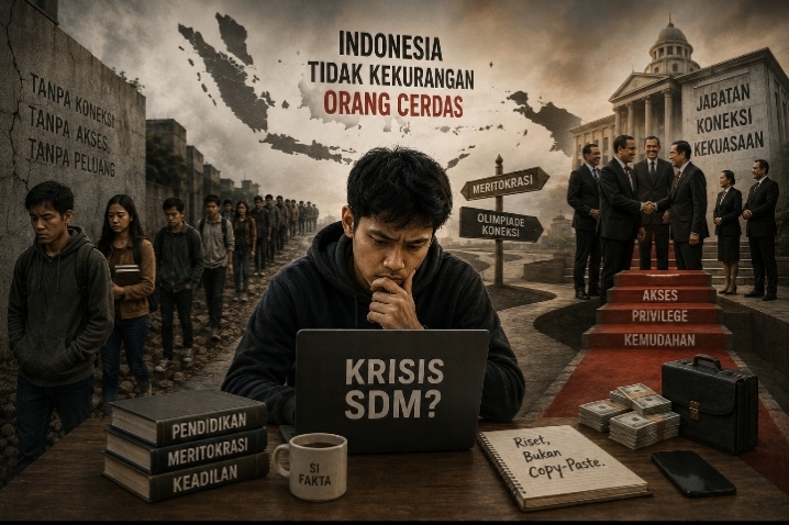 Ente Riset Semalam Suntuk atau Pakai AI, Kok Bilang Indonesia Krisis SDM?