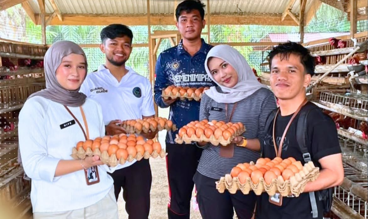 Kembangkan Kemandirian dan Jaga Ketahanan Pangan, Lapas Muara Tebo Kembali Panen Hasil Kegiatan Warga Binaan