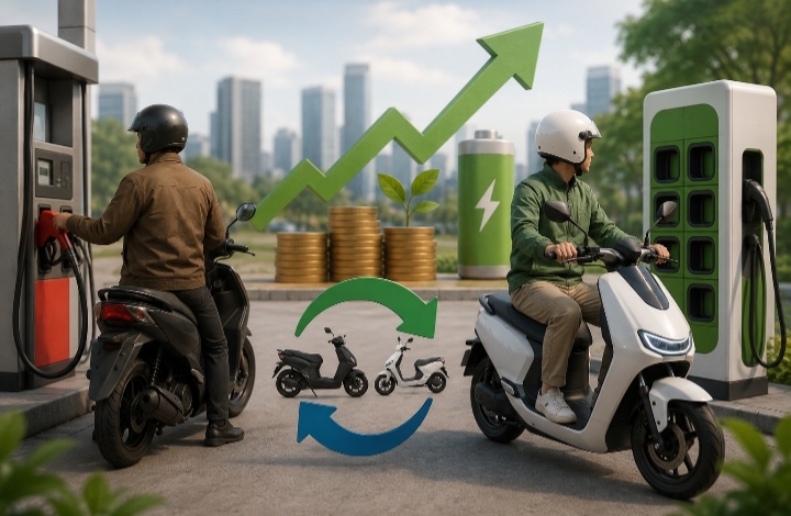 Insentif Motor Listrik Rp3 Juta Dinilai Kurang Nendang, IESR Soroti Dampaknya