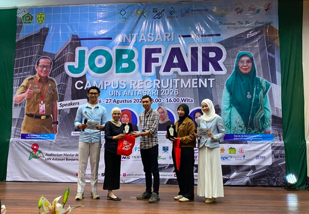Perluas Kesempatan Kerja, BRI Region 14 Banjarmasin Selenggarakan Job Fair di Kampus UIN