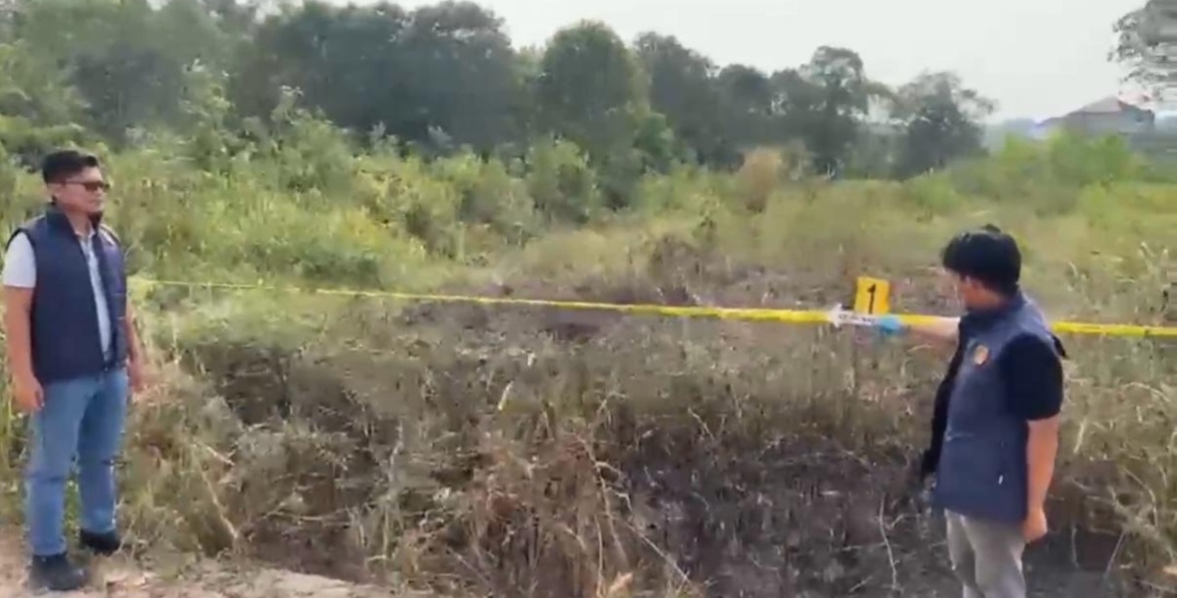 Polres Tabalong Amankan Pelaku Pembakaran Lahan di Mabuun
